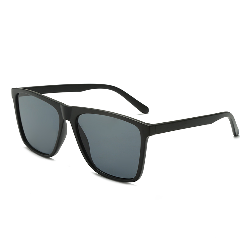 Ponto leve confortável e confortável Ponte do nariz horizontal Design de homens/unissex PC UV400 Proteção Óculos de sol #82701