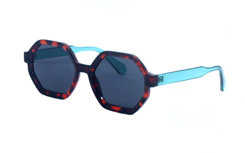 Óculos de sol femininos geométricos para PC 81491