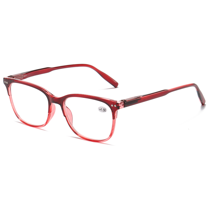 Forma quadrada Multi-Colors Unisex PC Reading Glasses #81307